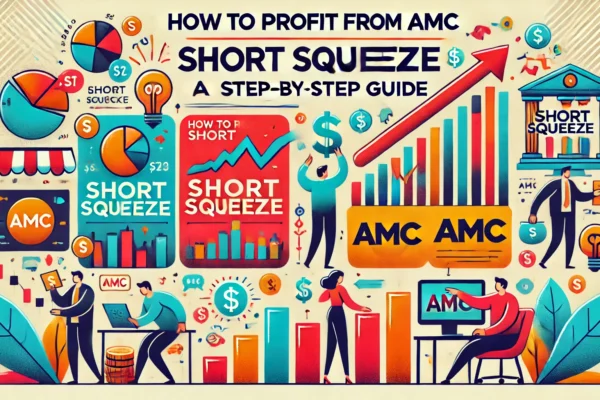How to Profit from AMC Short Squeeze: A Step-by-Step Guide make a image on this"How to Profit from AMC Short Squeeze: A Step-by-Step Guide" the size should be 1900*1021
